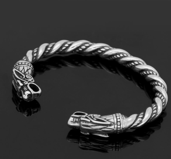Men's Copper Silver-Plated Bracelet