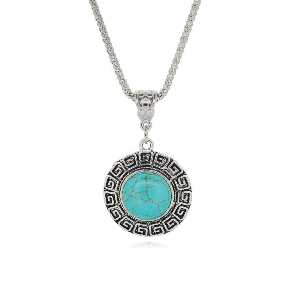 Turquoise Necklace with Pendant