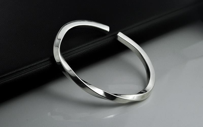 Men's Copper Silver-Plated Bracelet
