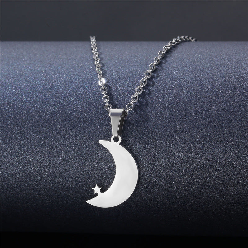 Geometric Stainless Steel Pendant for DIY Jewelry