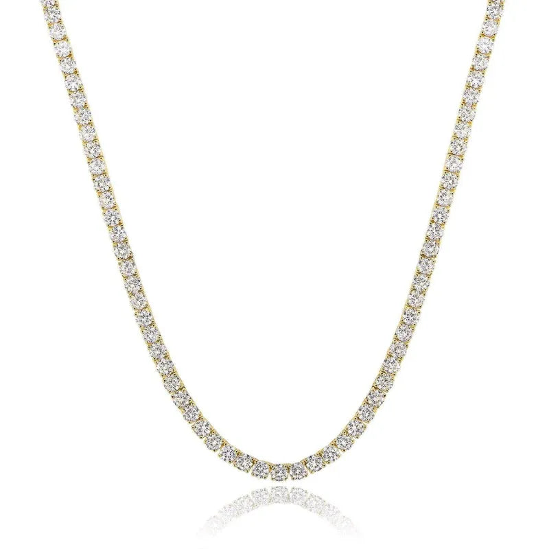 Gold Zircon Necklace