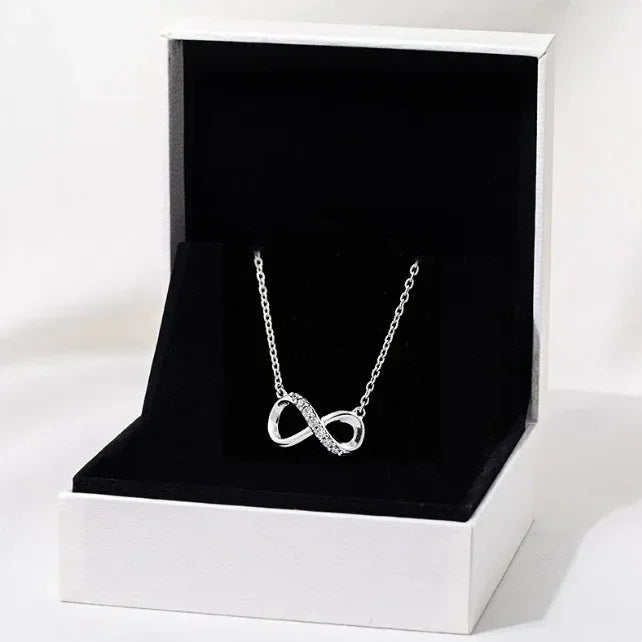 Silver Eternity Necklace