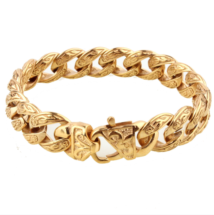 Titanium Steel Stainless Steel Bracelet for Men