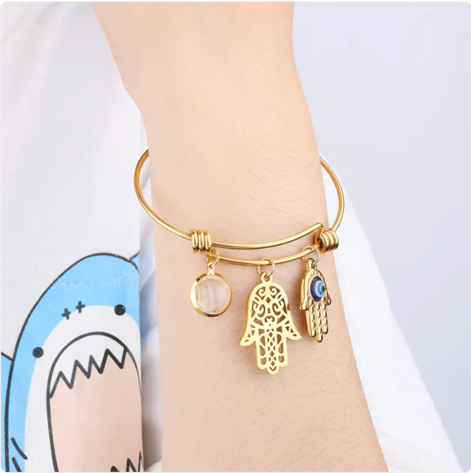 Simple Cross Bangle