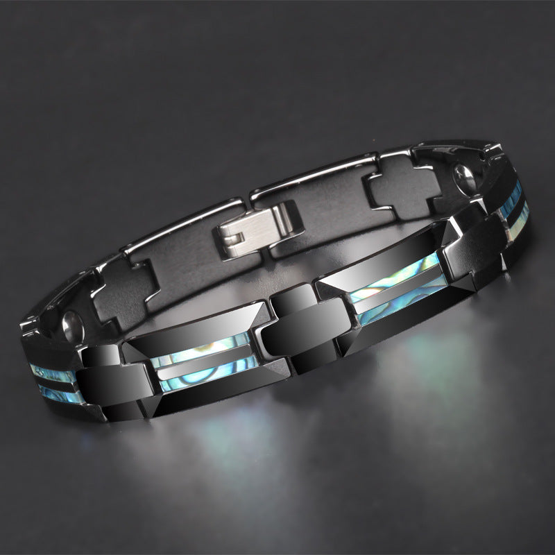 Wholesale Colorful Seashell Bracelet with Tungsten Steel