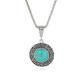 Turquoise Necklace with Pendant