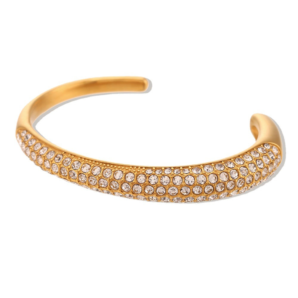 Women's Simple Temperament Stainless Steel Bracelet