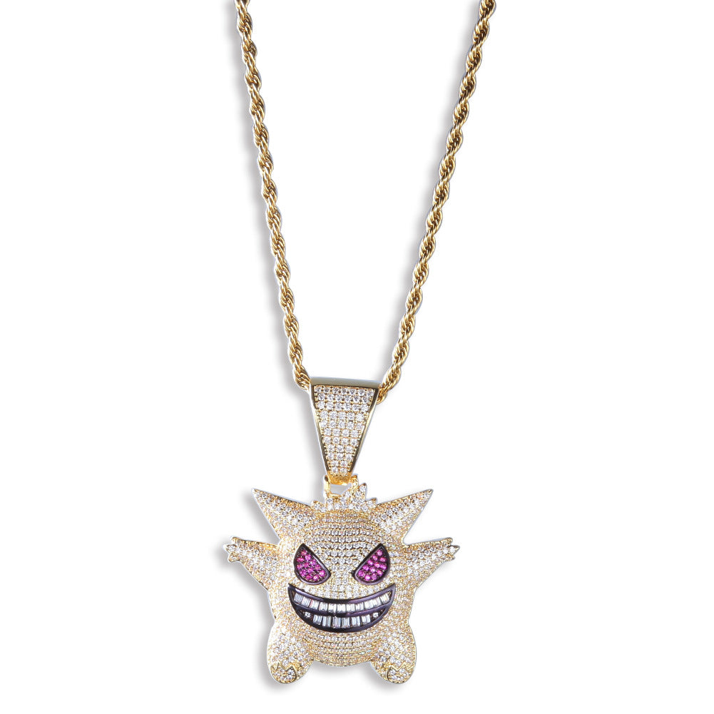 Geng Gui Zircon Pendant, Elf Pendant