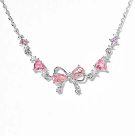 Heart Bow Zircon Bracelet