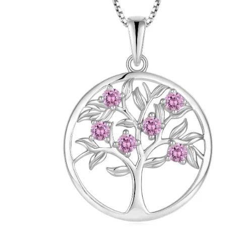 Tree of Life Silver Earrings in Sterling Silver