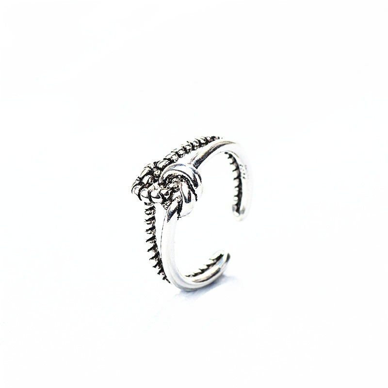 Twisted Lace Ring, Knot Style Vintage Ring