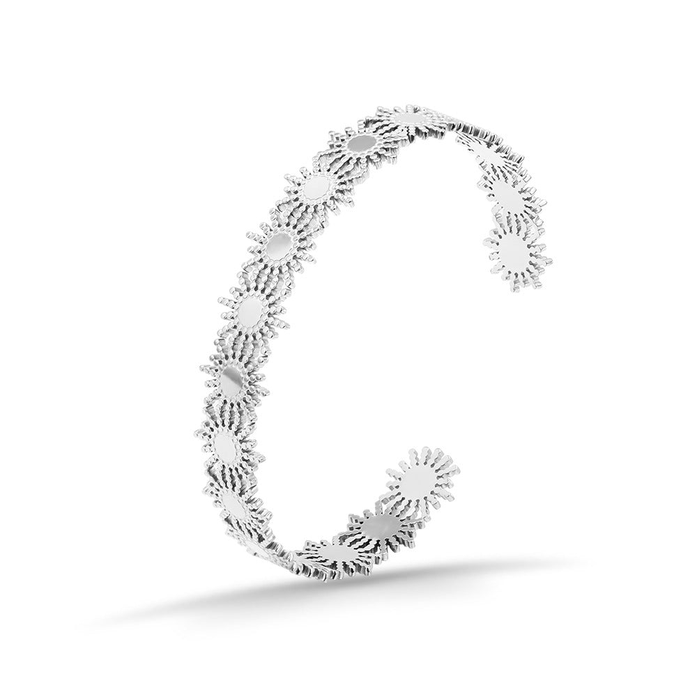 New Ladies C-Shaped Stainless Steel Bracelet
