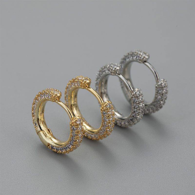 Zircon Earrings for Women's Dating - One Pair