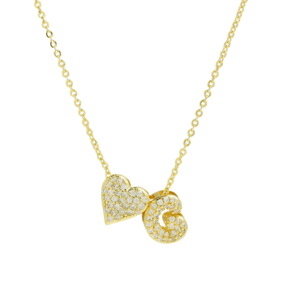 Zircon Heart Necklace