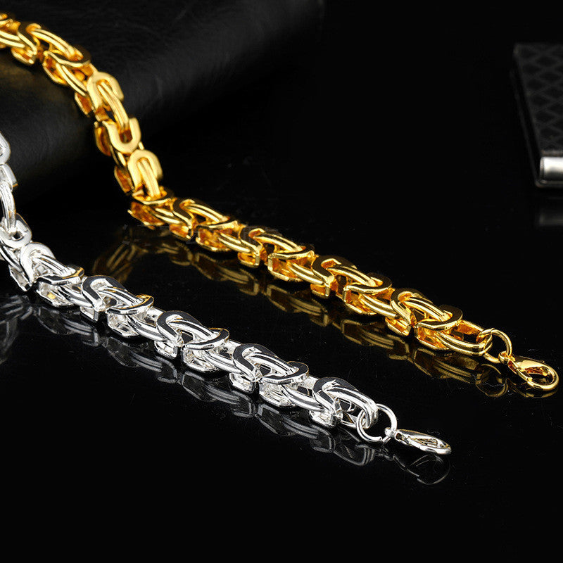 Men's Gold Side Bracelet