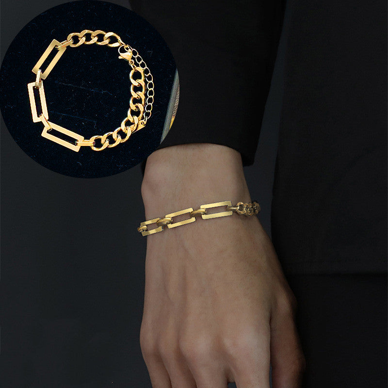 Colorless Titanium Steel Bracelet for Women