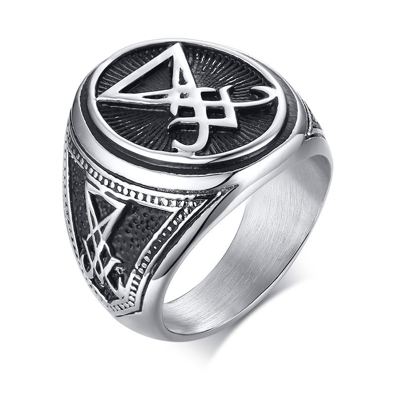 Men's Titanium Steel Ring