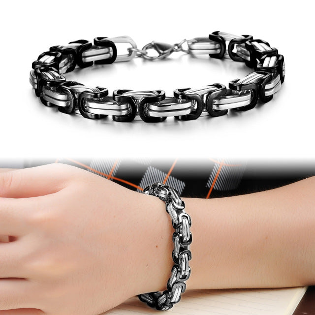 Men's Gold Side Bracelet