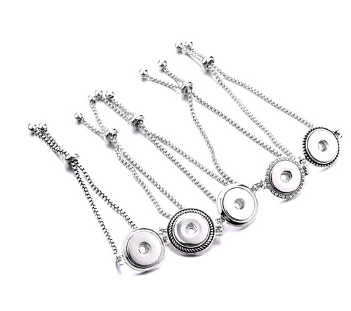 Adjustable Elastic Metal Chain Bangle Bracelet