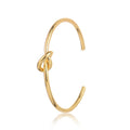 Open Knot Copper Bangle Bracelet