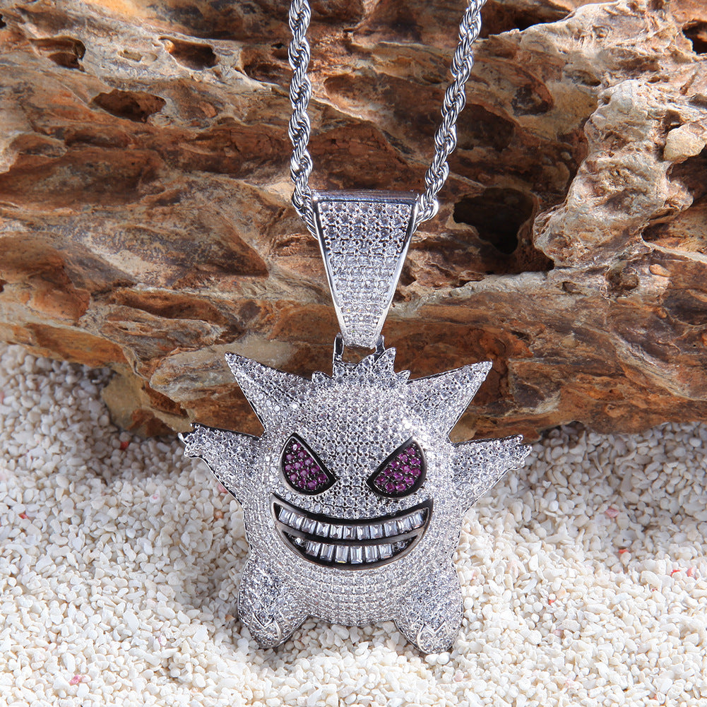 Geng Gui Zircon Pendant, Elf Pendant