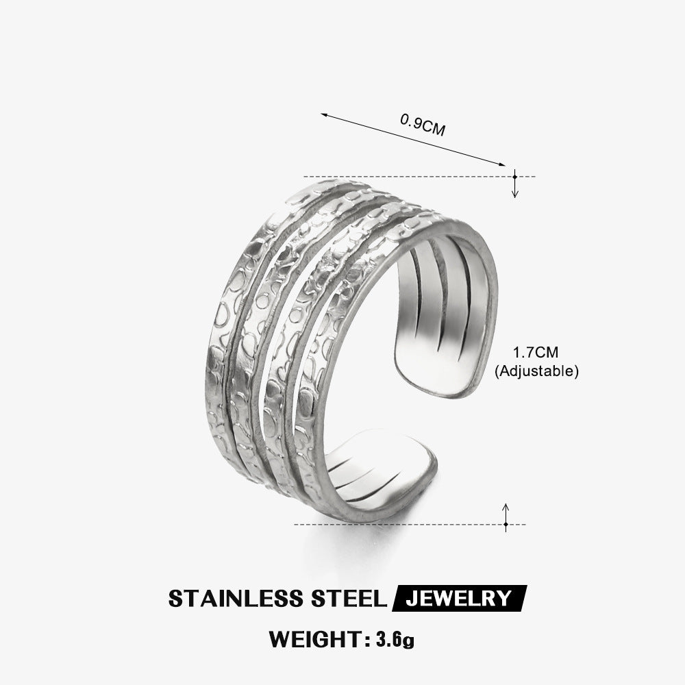 Women's Fashion Stainless Steel Ring