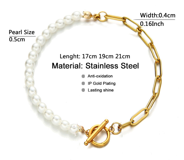 European American Fashion Stainless Steel Bracelet