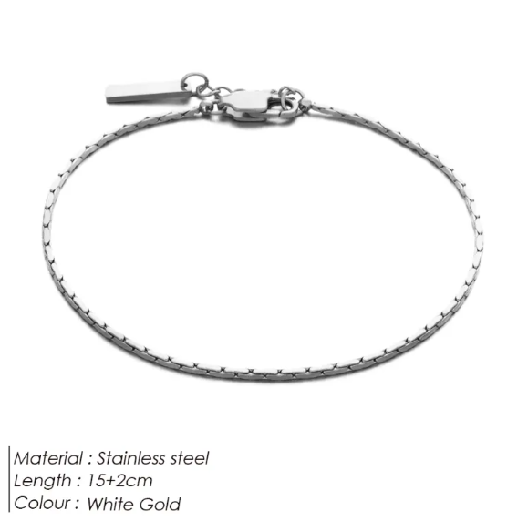 Men's Minimalist Titanium Steel Bracelet