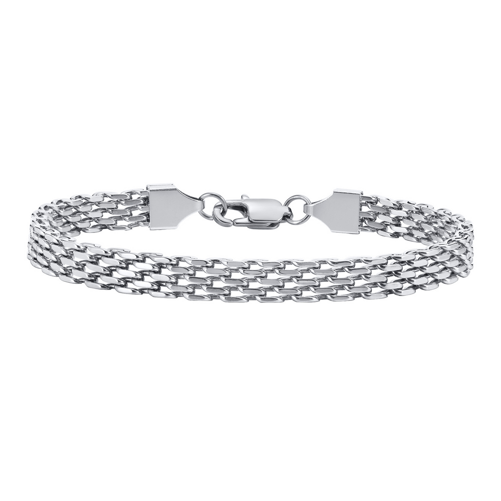 Titanium Steel Woven Chain Bracelet