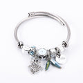 Adjustable Stainless Steel Titanium Bracelet