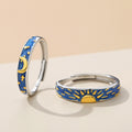 Couple Fashion Sterling Silver Ring