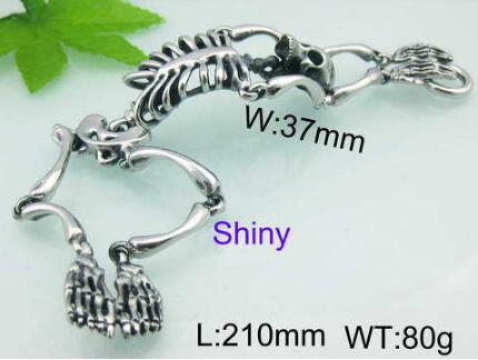 Skull Head Stainless Steel Bracelet