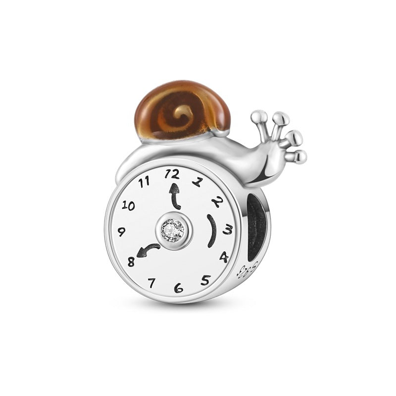 DIY Silver-Plated Bead Accessories with Animal Charms