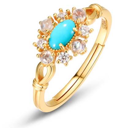Turquoise Fashion Ring for Women