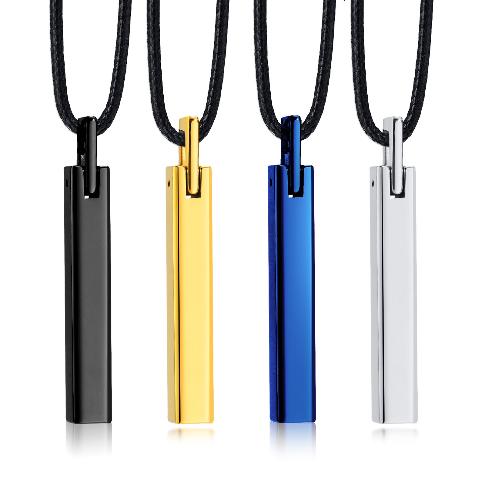 Minimalist Men's Tungsten Steel Pendant Necklace PN-703