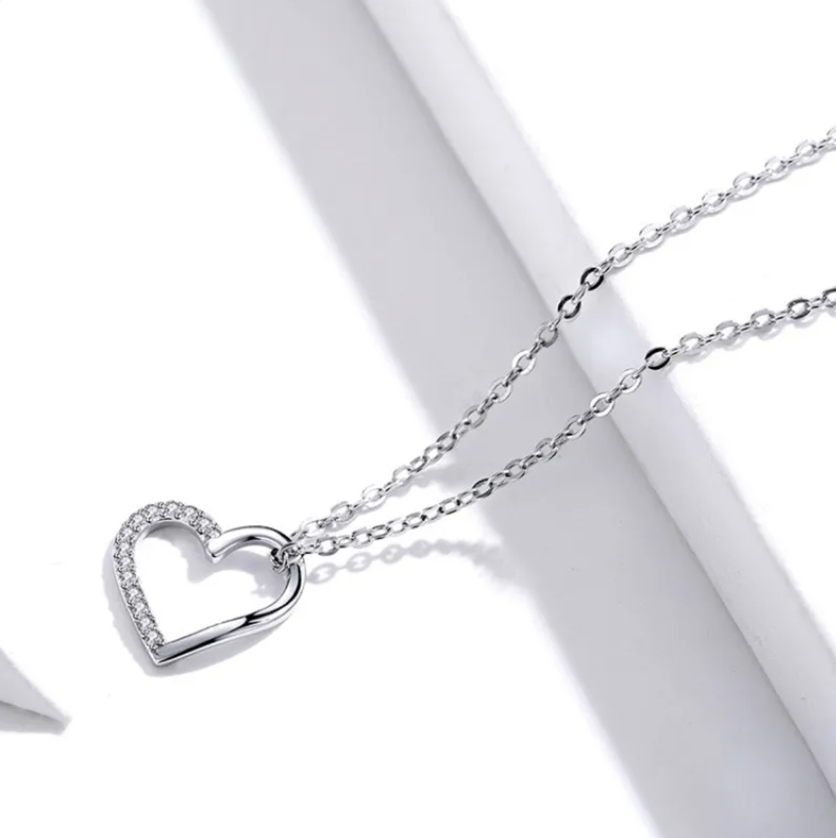 Sterling Silver Heart Necklace