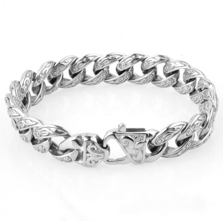 Titanium Steel Stainless Steel Bracelet for Men