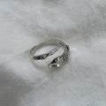 Vintage Snake Rose Design Ring