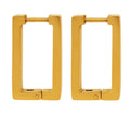 Terra Geometric Gold Earrings