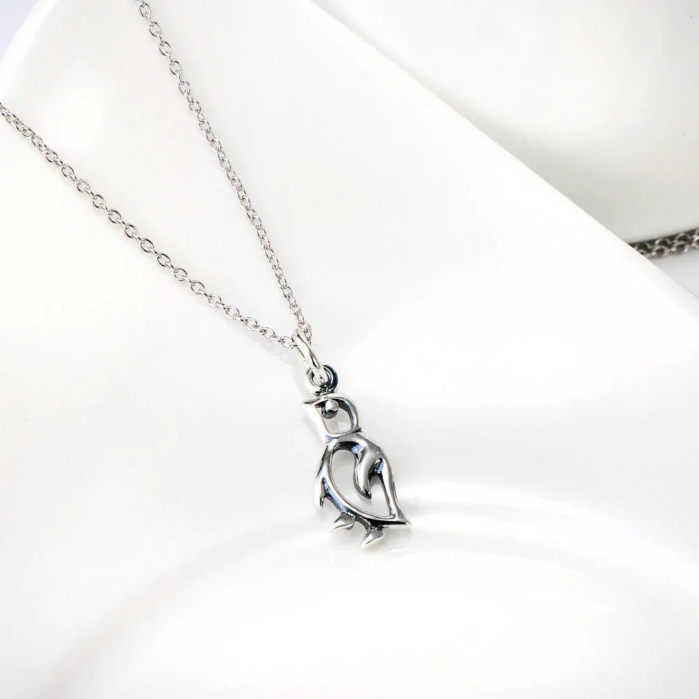 925 Silver Women's Necklace in Silver Color