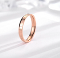 Rose Gold Stainless Ring