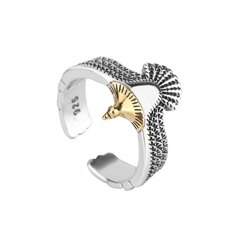 Vintage Personality Old Eagle Ring