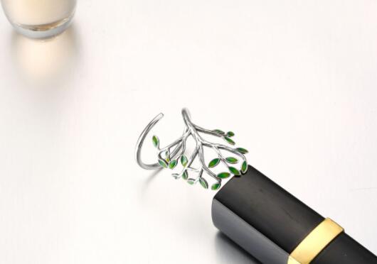 925 Silver Leaf Ring