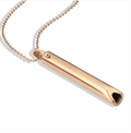Titanium Whistle Steel Pendant Necklace