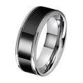 Black Tungsten Steel Business Fashion Ring