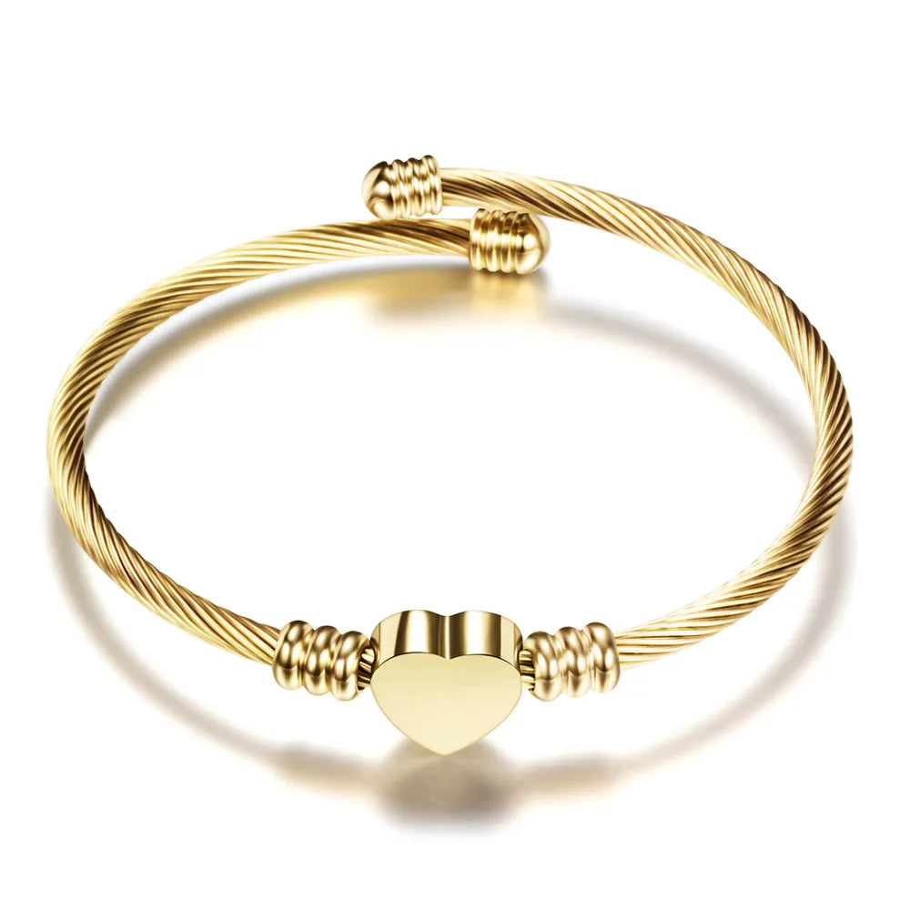 Steel Wire Twine Cable Bracelet