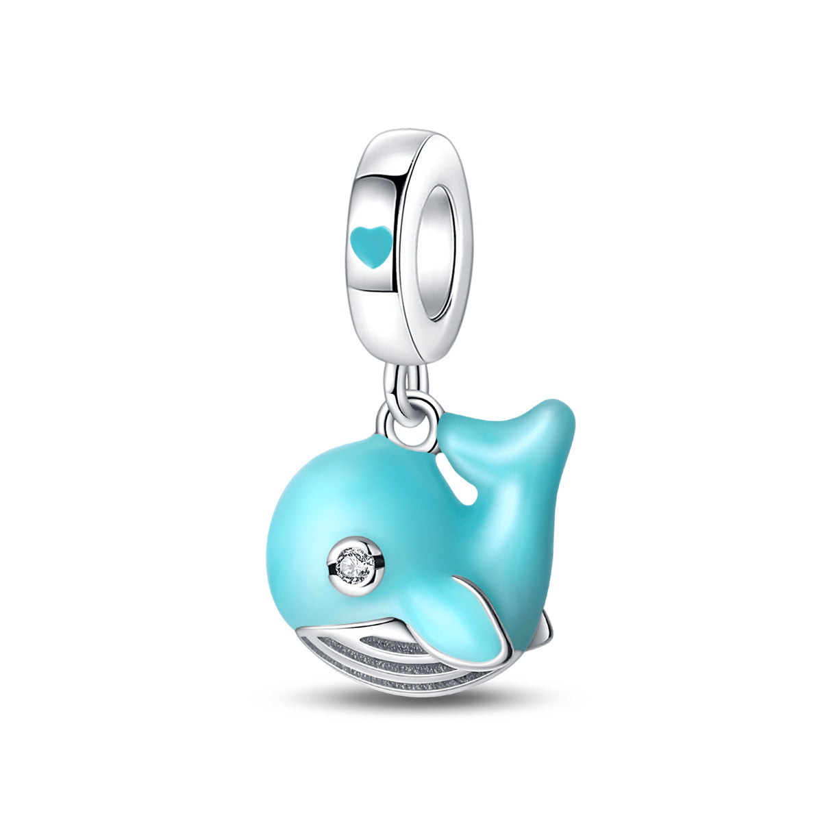 Silver-Plated DIY Ocean-Themed Shell and Crab Charms