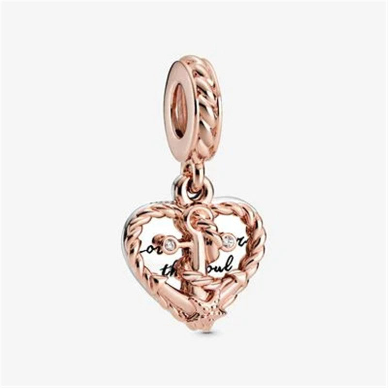 S925 Silver Pendant Necklace with Zircon Gemstones