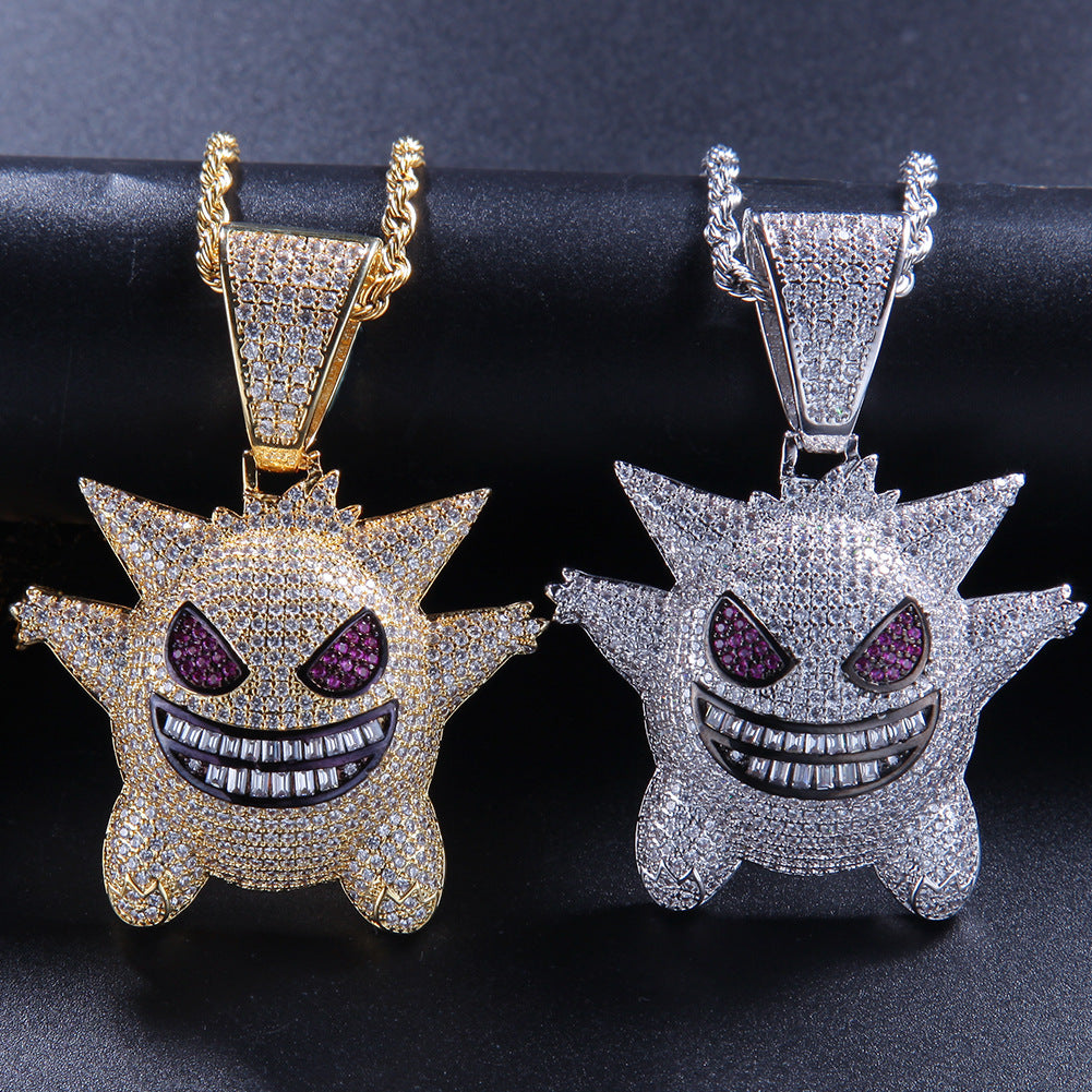 Geng Gui Zircon Pendant, Elf Pendant