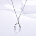 925 Silver Pendant Necklace for Students and Friends